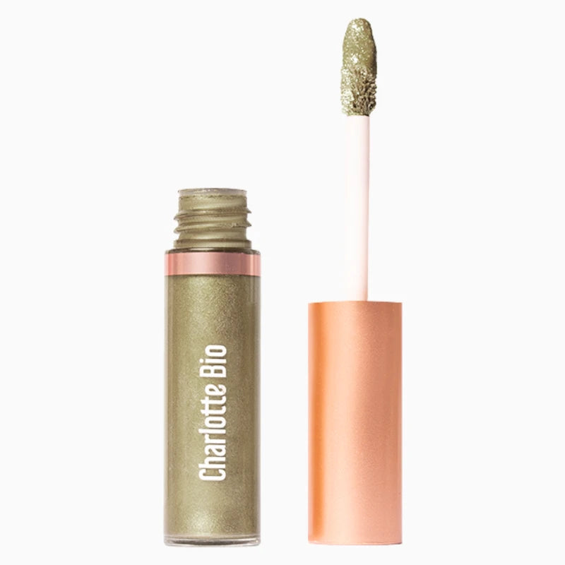 Charlotte Bio - Fard à paupières liquide vert émeraude BIO 6,5ml