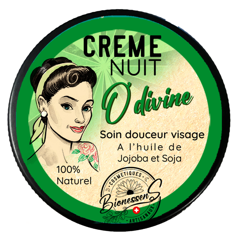 Bionessens - O'Divine Nacht- & Augencreme Jojoba 30ml