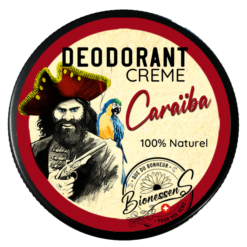 Bionessens - Déodorant crème Caraïba senteur boisée 30g