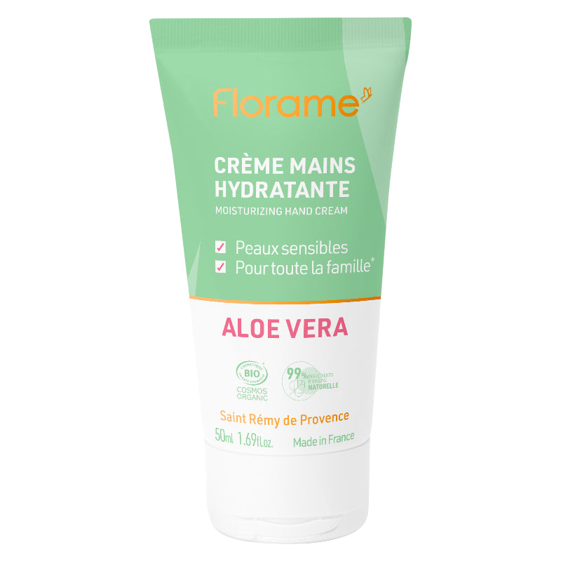 Florame - Feuchtigkeitsspendende Handcreme Aloe Vera BIO 50ml
