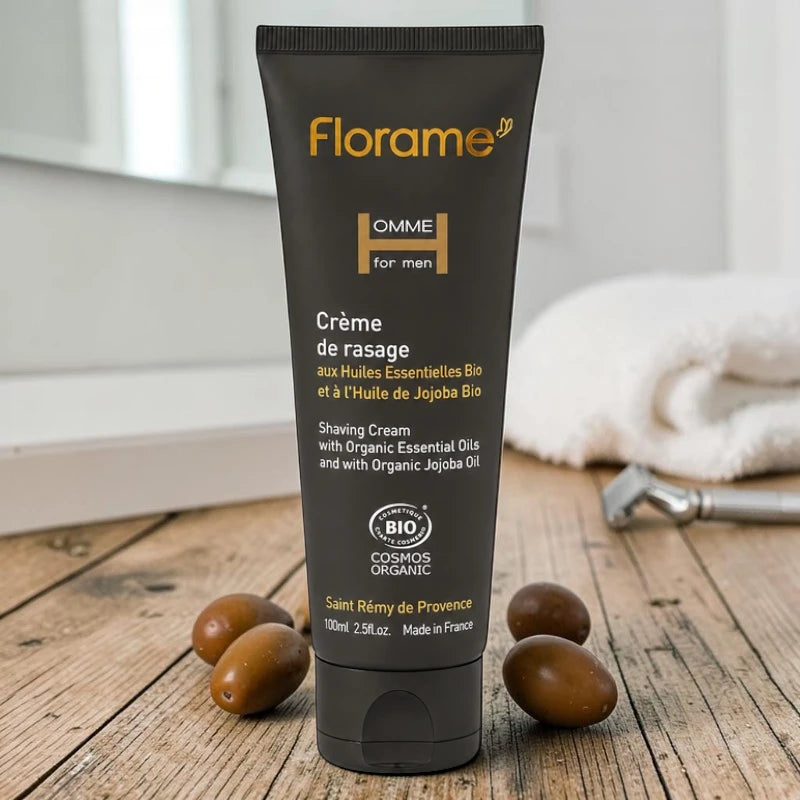 Florame - Rasiercreme für Männer Jojoba BIO 100ml