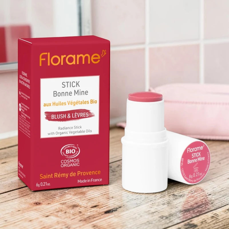 Florame - Frische-Stick Blush & Lippen BIO 6g