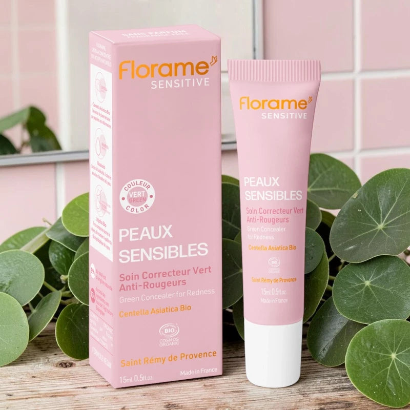 Florame - Grüner Korrektor gegen Rötungen Centella asiatica BIO 15ml
