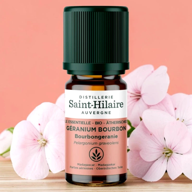 Ätherisches Öl Bourbon-Geranie BIO