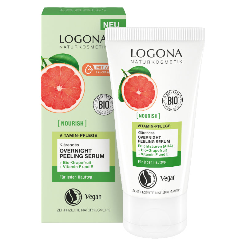 Sérum de nuit exfoliant BIO pamplemousse & vitamines