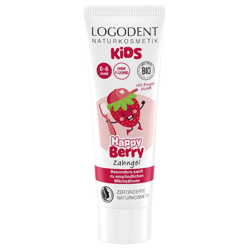 Kinderzahnpasta Beeren ohne Fluorid BIO