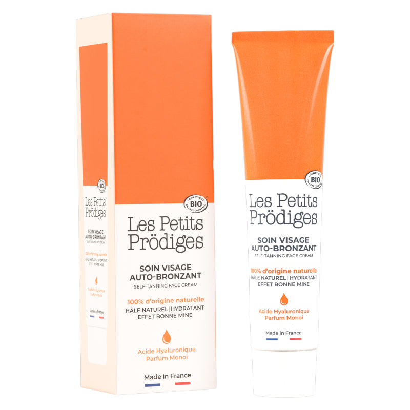 Les Petits Prödiges - Selbstbräunende Gesichtspflege Monoï BIO 40ml