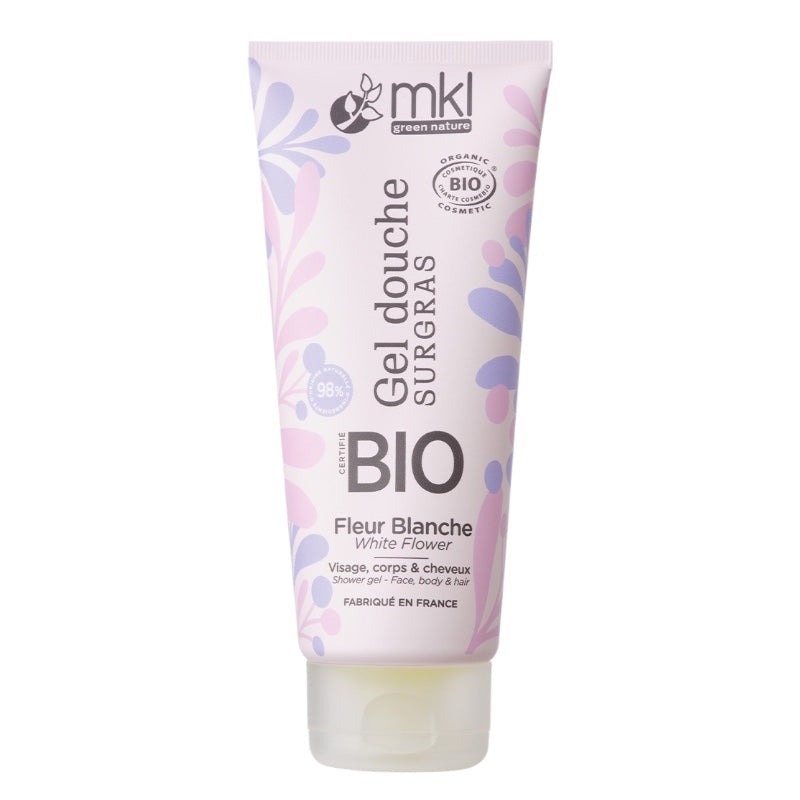 Duschgel weiße Blüten BIO