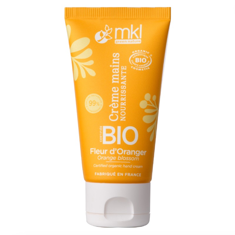 Crème mains nourrissante & réparatrice BIO fleur d'oranger