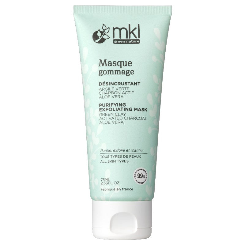 Masque gommage désincrustant argile verte BIO