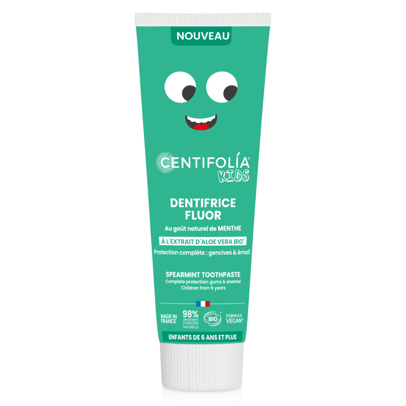 Centifolia - Kinder-Zahnpasta Minze mit Fluorid BIO 75ml
