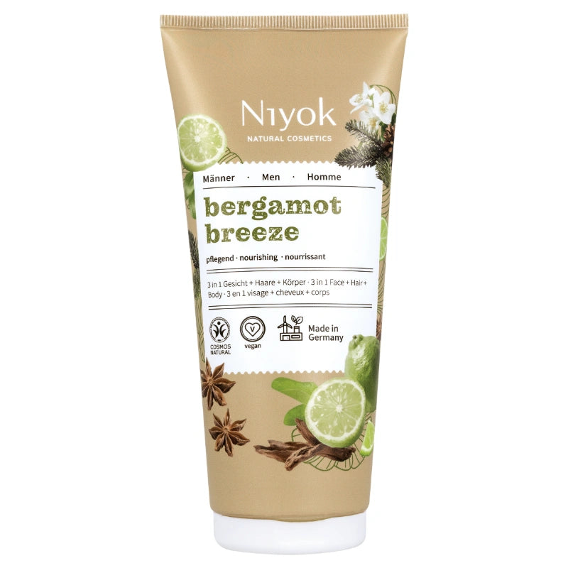 3-in-1-Duschgel Herren Bergamot Breeze Zitrus & Zeder