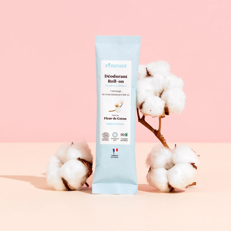 Deodorant-Pulver zum Verdünnen Baumwollblüte