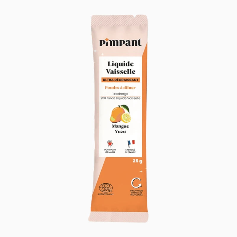 Geschirrspülmittel-Pulver zum Verdünnen Mango & Yuzu
