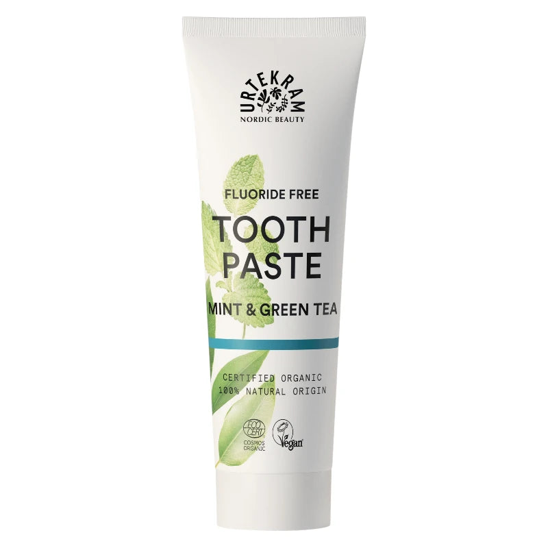Dentifrice BIO - sans fluor - menthe & thé vert