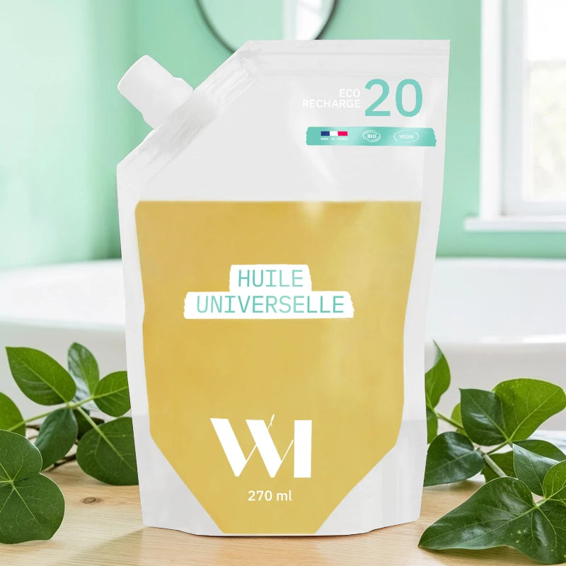 Nachfüllpack Universal-Abschminköl Karde BIO