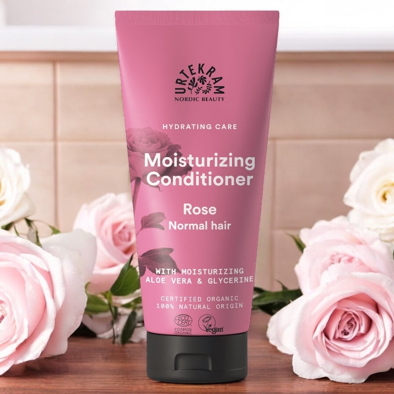 Intensiv-Wohlfühl-Pflegespülung mit Rose BIO