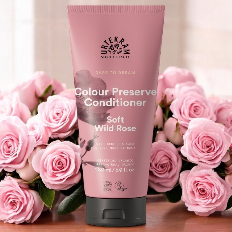 Après-shampooing BIO - cheveux colorés - rose