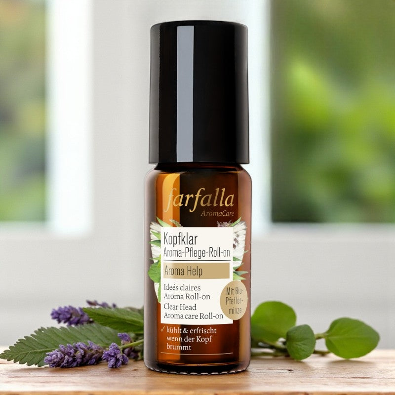 Farfalla - Aroma Roll-On Klarer Kopf 10ml