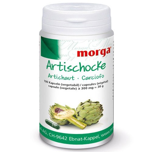 Artischocke - 100 Kapseln - 300 mg - Morga