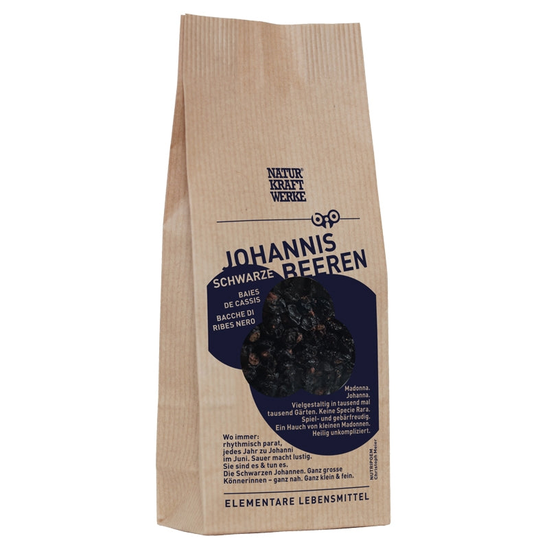 Bio-Schwarze Johannisbeeren - 150 g - NaturKraftWerke