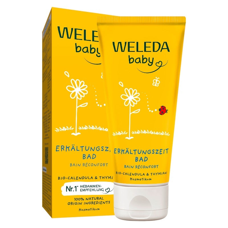 Bain réconfort bébé calendula & thym BIO