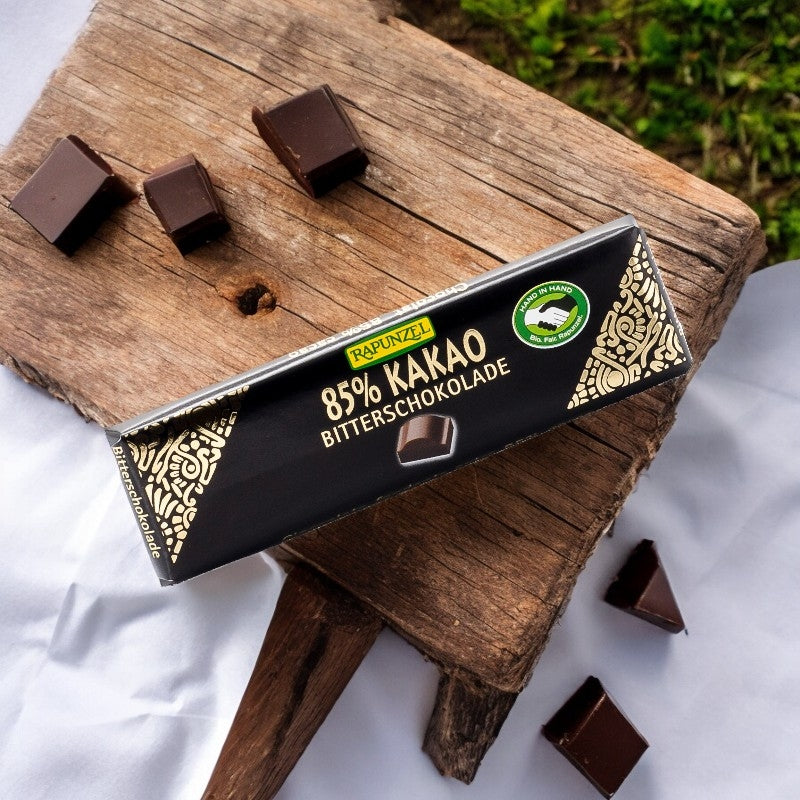 Barre au chocolat noir 85% de cacao BIO