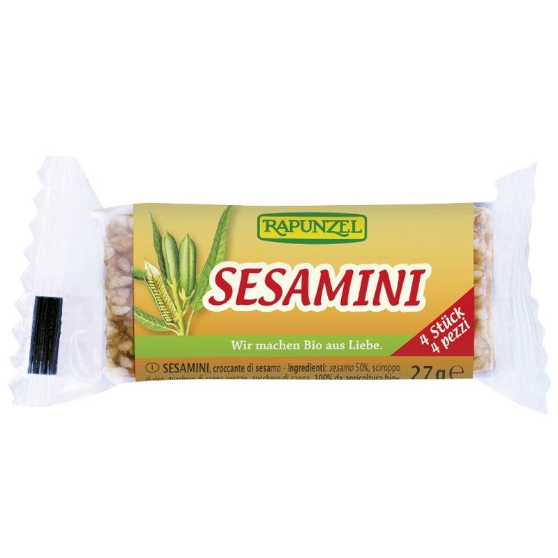 Sesamini Bio-Sesam-Crunchy-Riegel - 27 g - Rapunzel