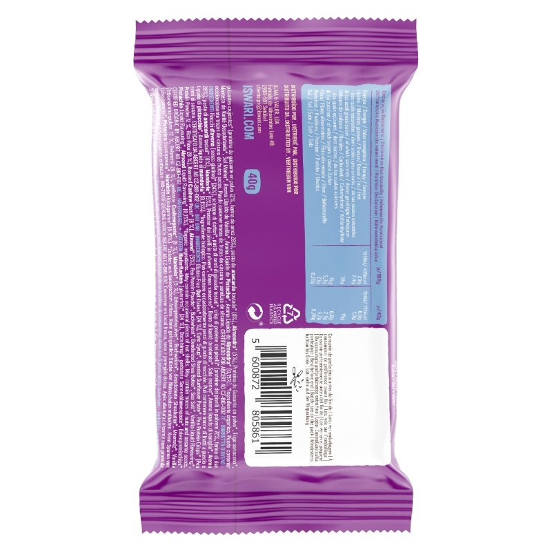 Iswari - Bio-Haferriegel mit Mandel- und Cashew-Protein - 40g 40g