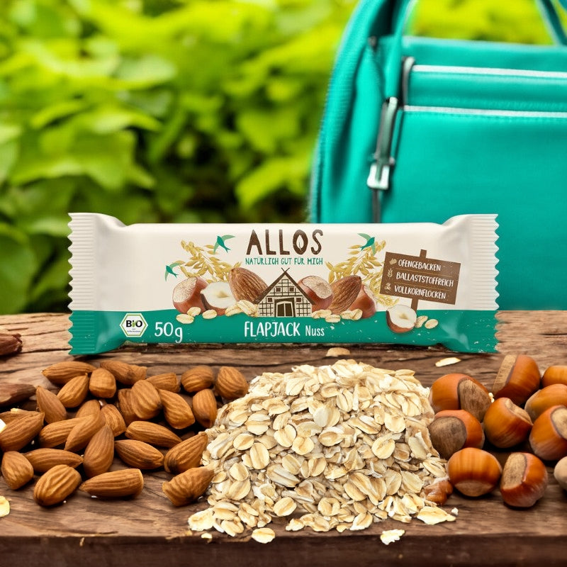 Allos - Barre de müesli avoine & noisette BIO 50g