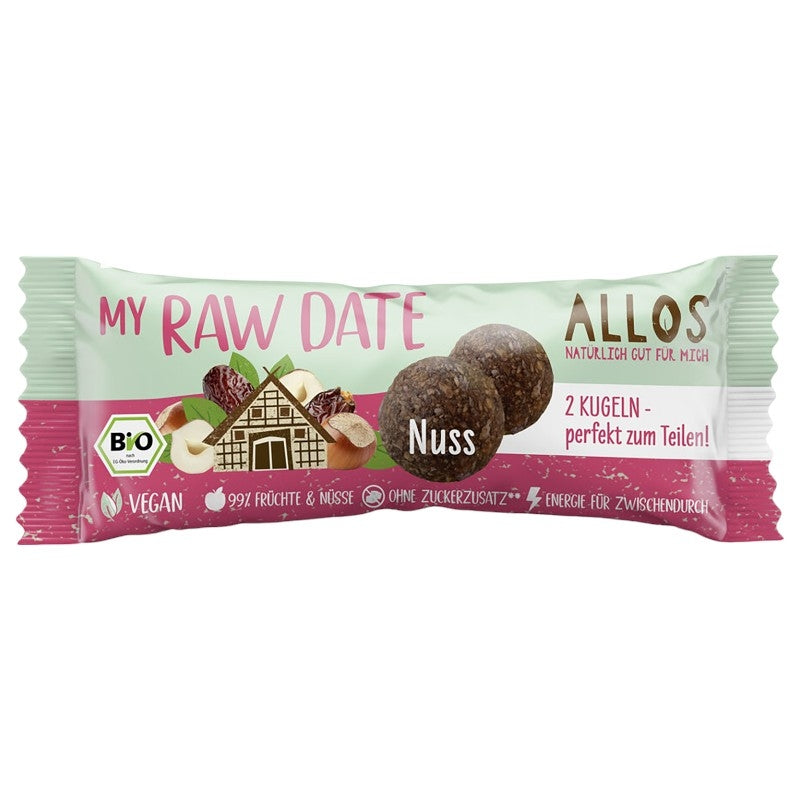 Allos - Barres aux dattes et noix de cajou BIO 32g