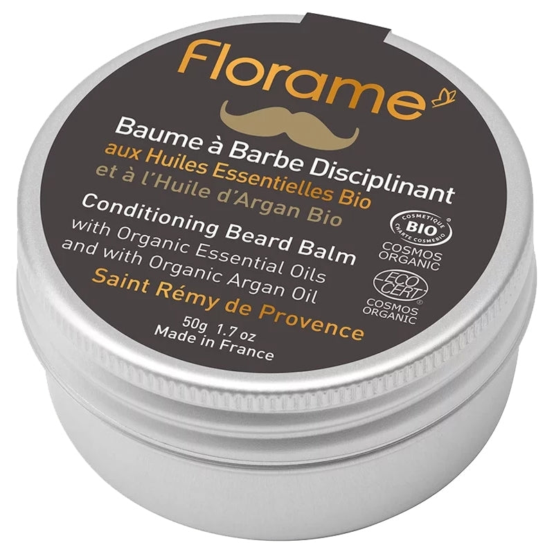 Florame - Disziplinierender Bartbalsam für Männer Zeder & Argan BIO 50g