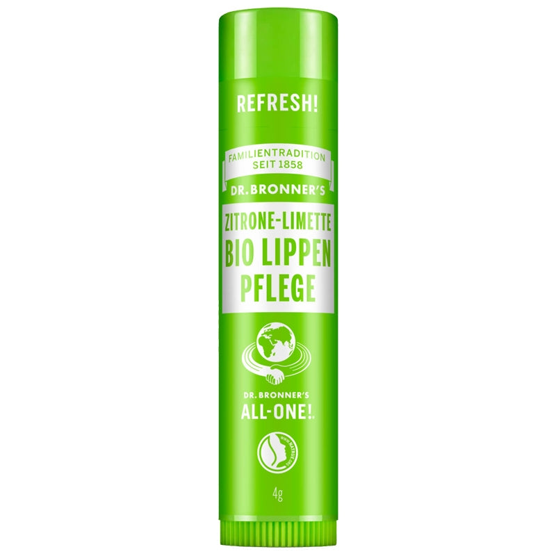Dr. Bronner's - Baume à lèvres BIO citron & limette 4g
