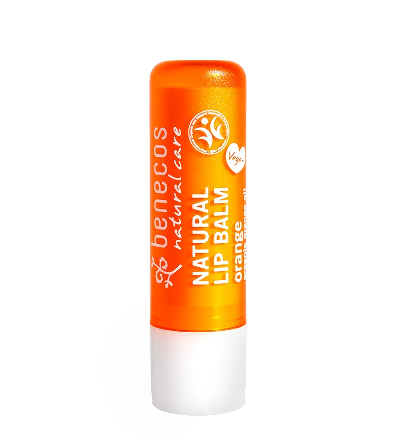 Benecos - Baume à lèvres orange BIO 4,8g
