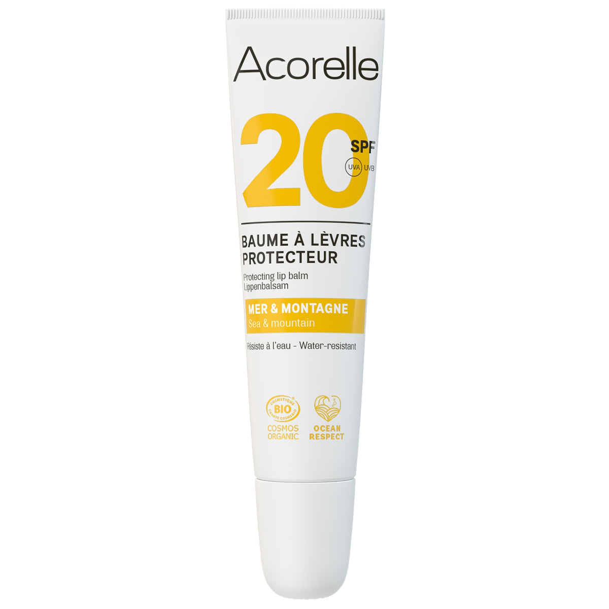 Acorelle - Baume à lèvres protecteur bio IP 20 karanja 10ml
