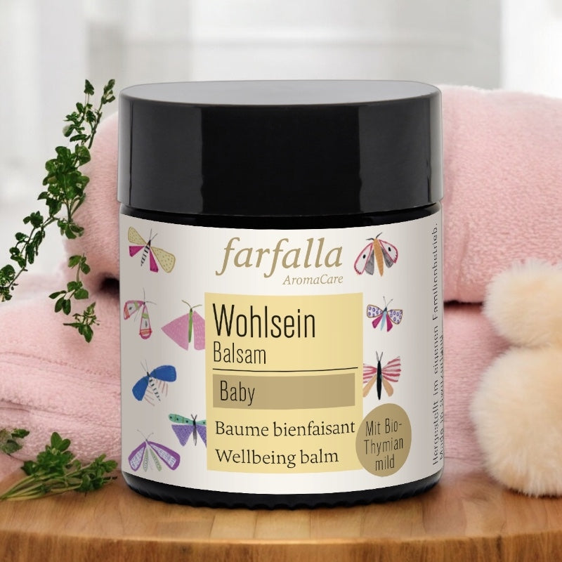 Farfalla - Baume bienfaisant bébé BIO thym 30ml