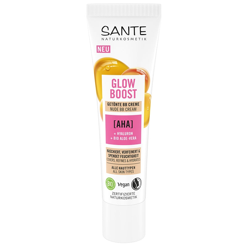 BB crème nude Glow Boost BIO AHA & acide hyaluronique