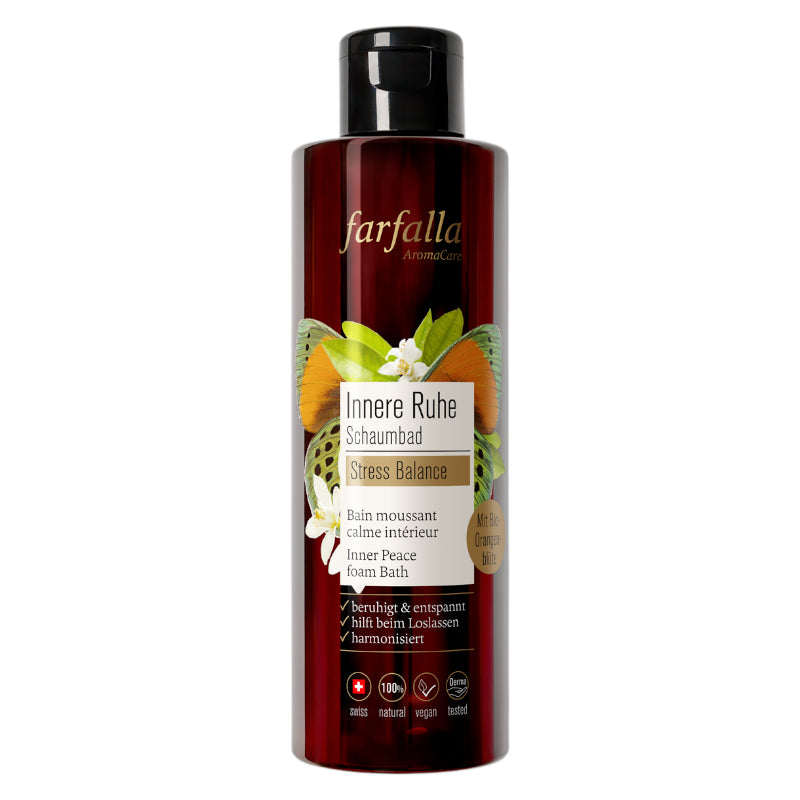 Farfalla - Schaumbad Innere Ruhe Orangenblüte BIO 200ml