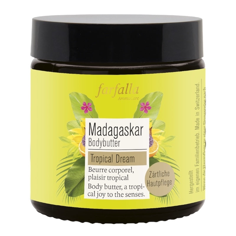 Farfalla - Beurre corporel BIO Plaisir Tropical vanille & coco 100ml