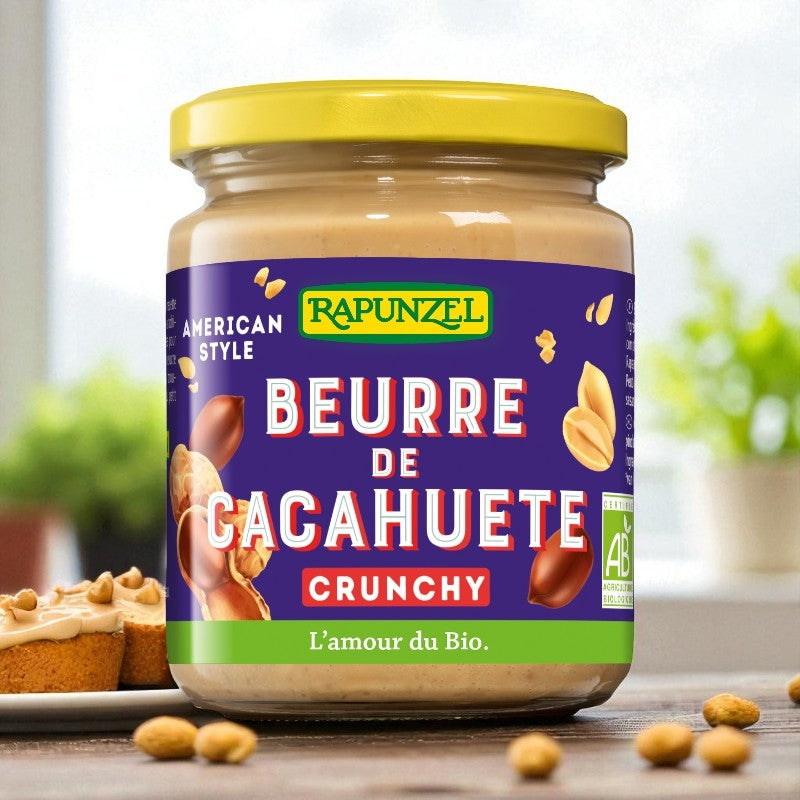Bio-Erdnussbutter nach amerikanischer Art - 250 g - Rapunzel