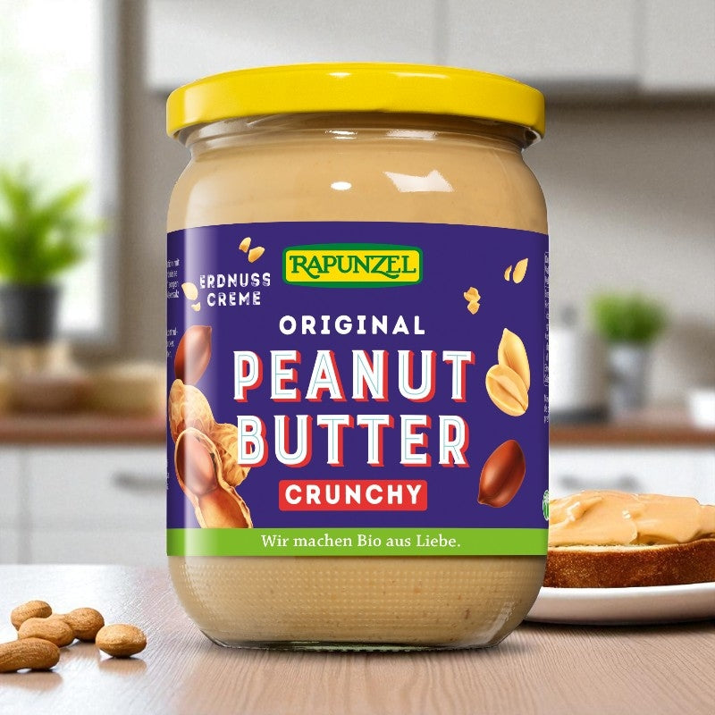 Bio-Erdnussbutter nach amerikanischer Art - 500 g - Rapunzel