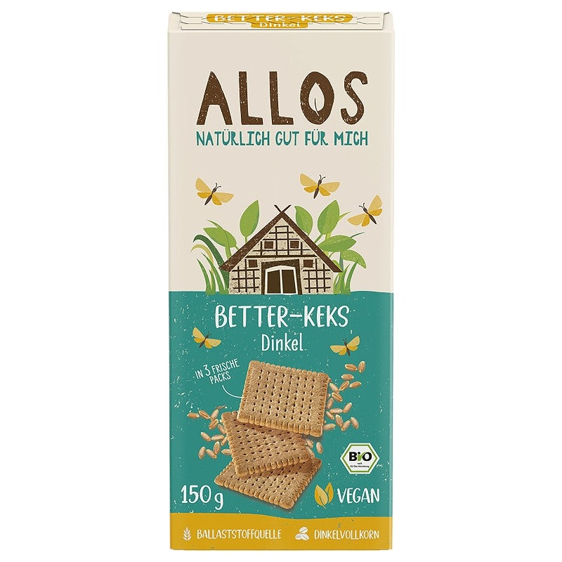 Allos - Biscuits d'épeautre BIO 150g