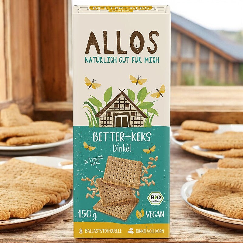 Allos - Biscuits d'épeautre BIO 150g