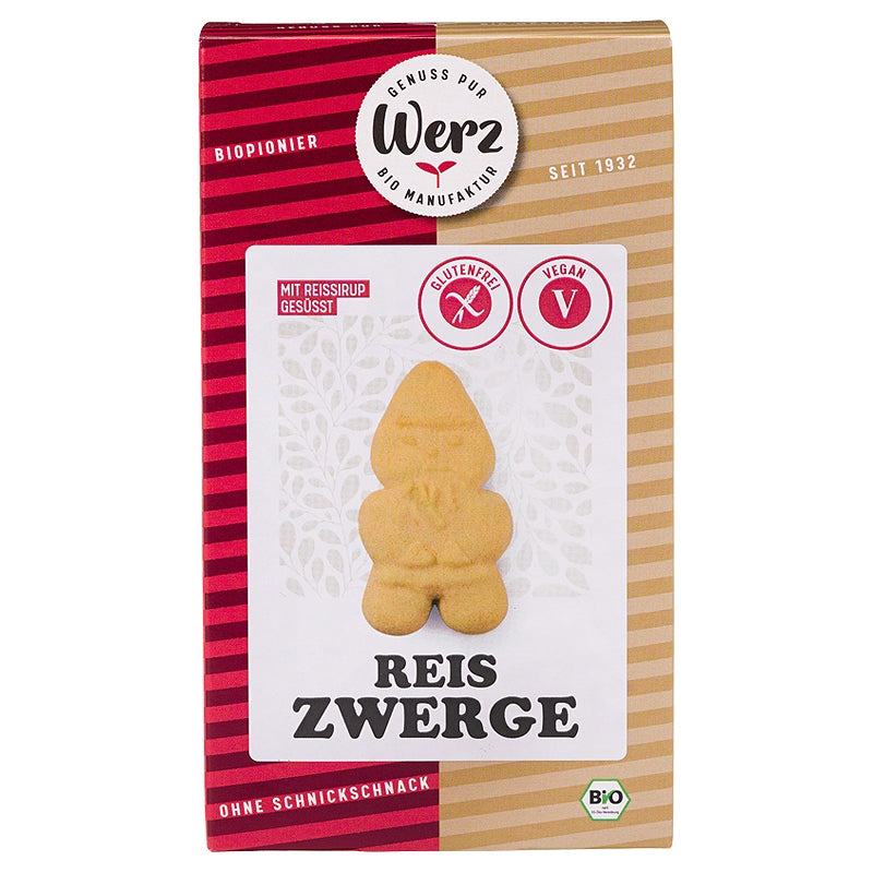 Vollkornreis-Zwergkekse - 125 g - Werz