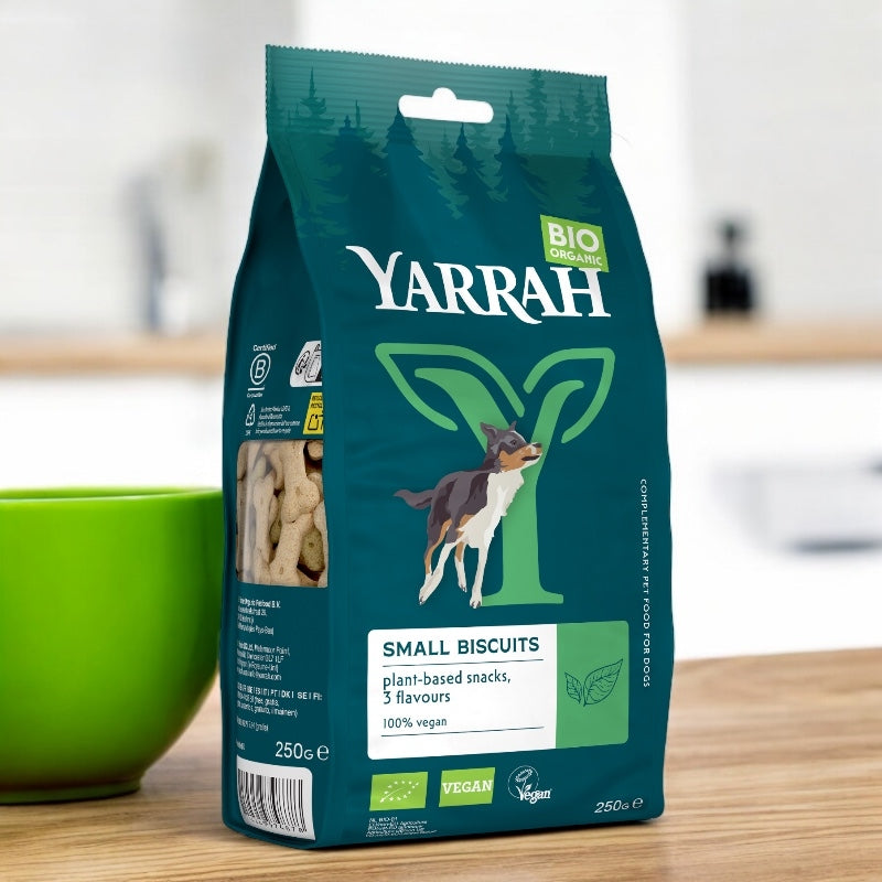 Biscuits végétariens & végétaliens pour petit chien BIO