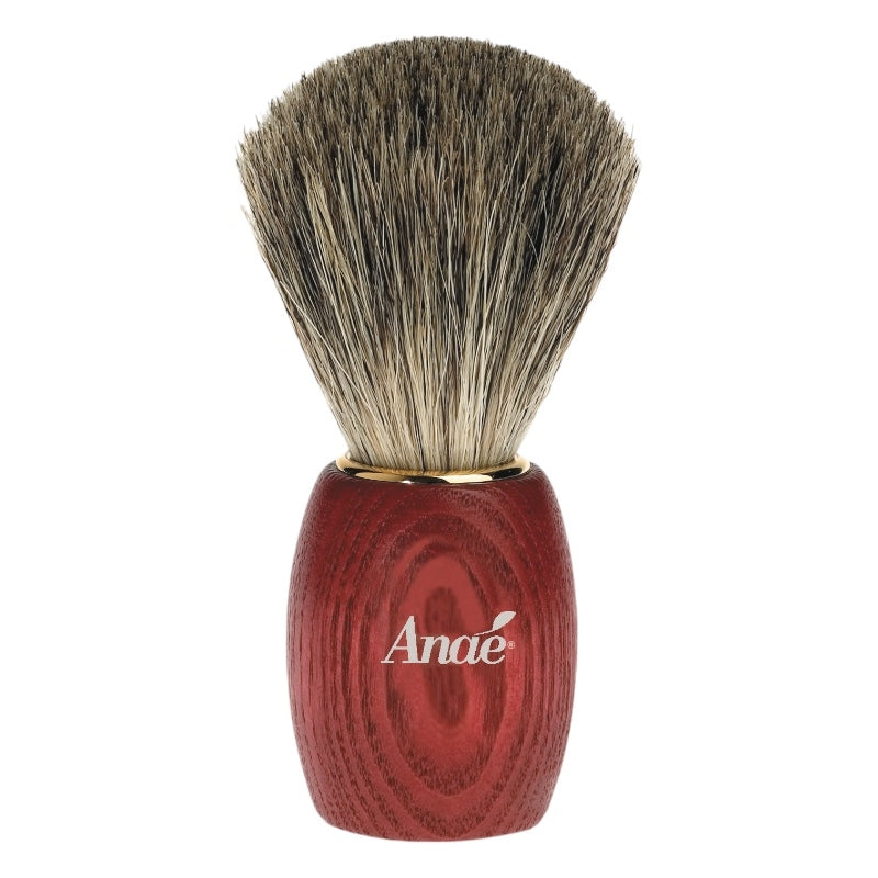 Anaé - Blaireau en frêne teinté et blaireau véritable