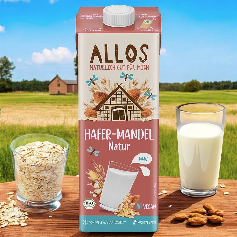 Allos - Boisson à l'avoine & amande BIO 1l