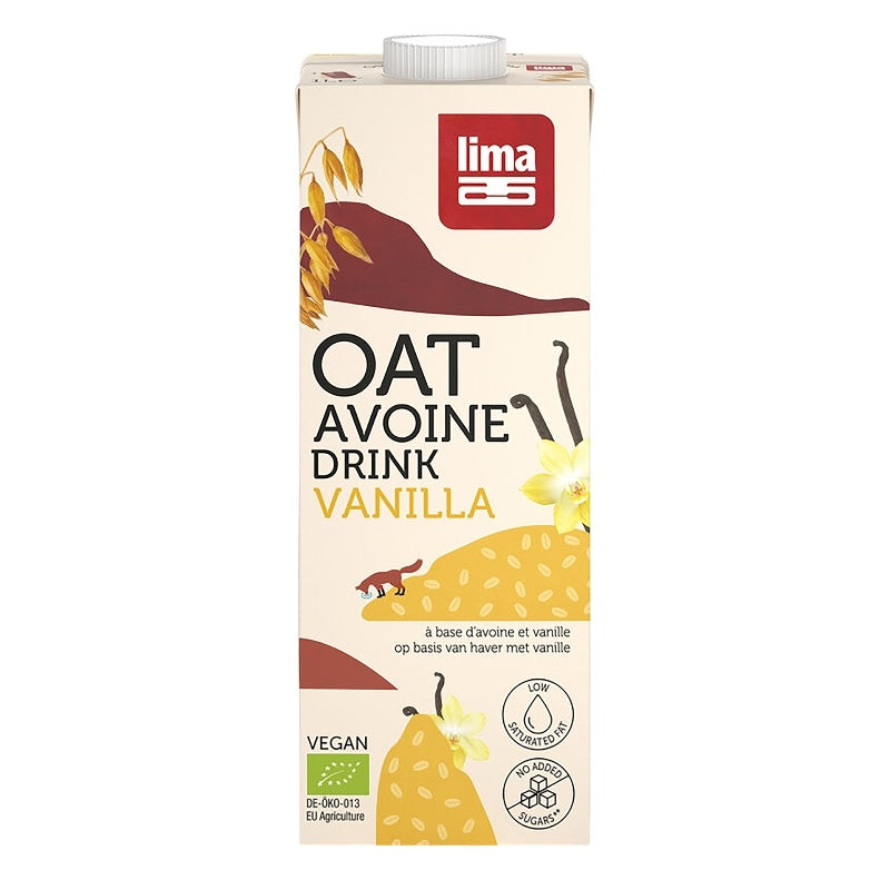 Boisson à l'avoine avec vanille BIO