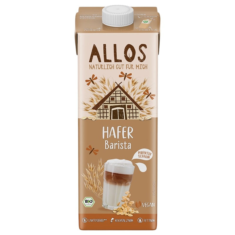 Allos - Boisson à l'avoine barista BIO 1l