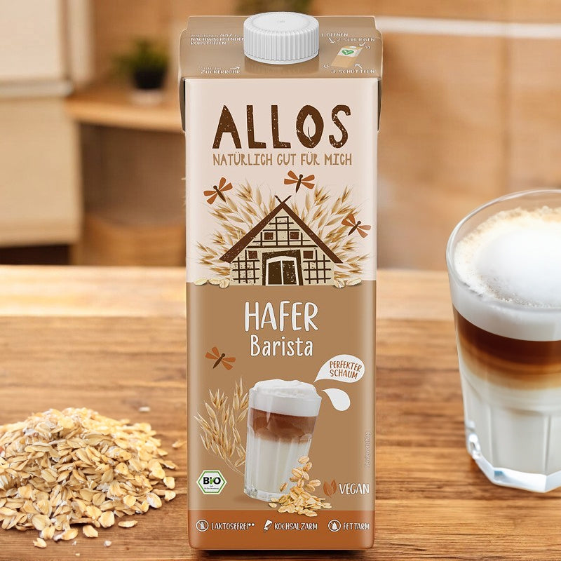 Allos - Boisson à l'avoine barista BIO 1l
